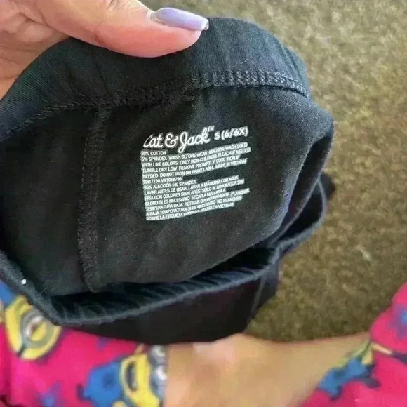 Plain Black Leggings - Picture 3 of 3